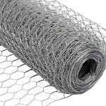 600mm x 13mm holes, 22 gauge Galvanised Wire Mesh / Netting 10m Roll